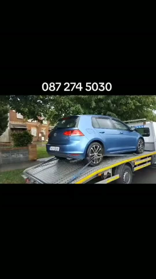 Another VW Golf on the truck. Selling? WhatsApp 087 274 5030.