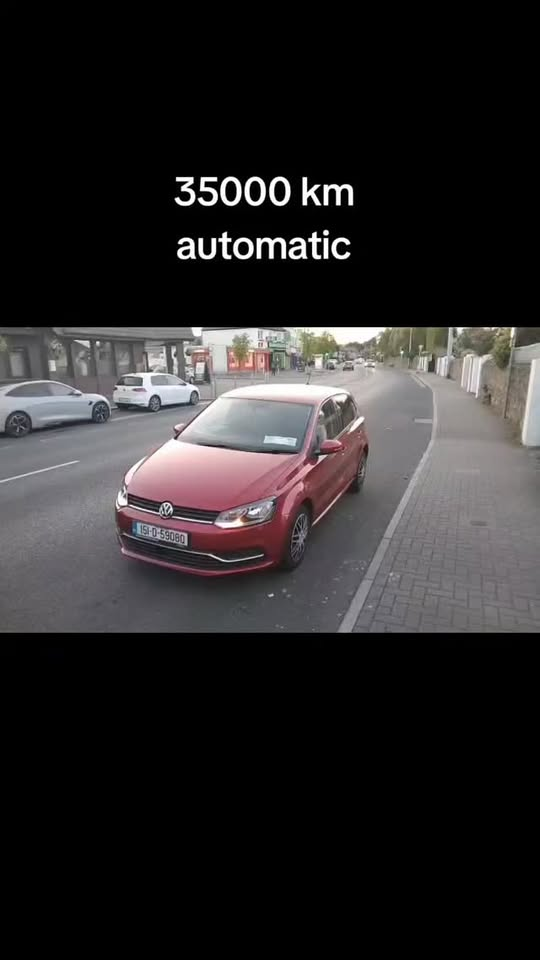 VW Polo automatic, only 35,000 km — bought and gone.